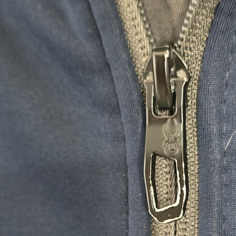 Spyder Men's Small Soft Shell Jacket Full Zip Hoo… - image 4